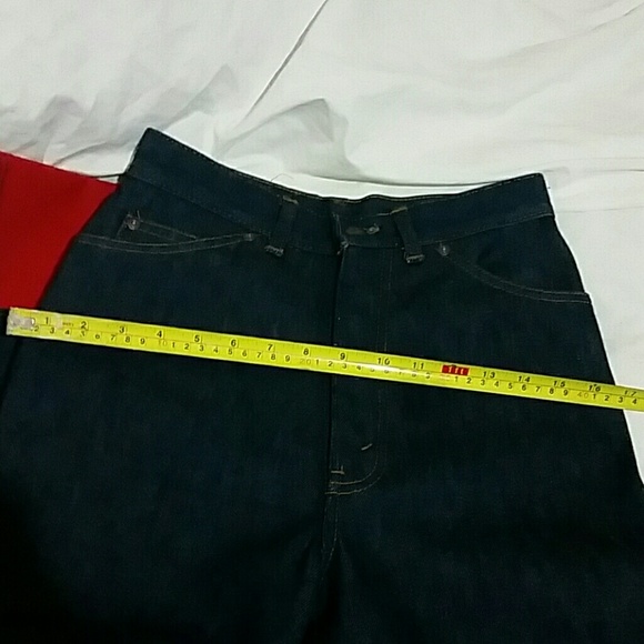 Rare Levis 1980's NWT Flannel Womens Jeans Size 8 - Picture 6 of 6